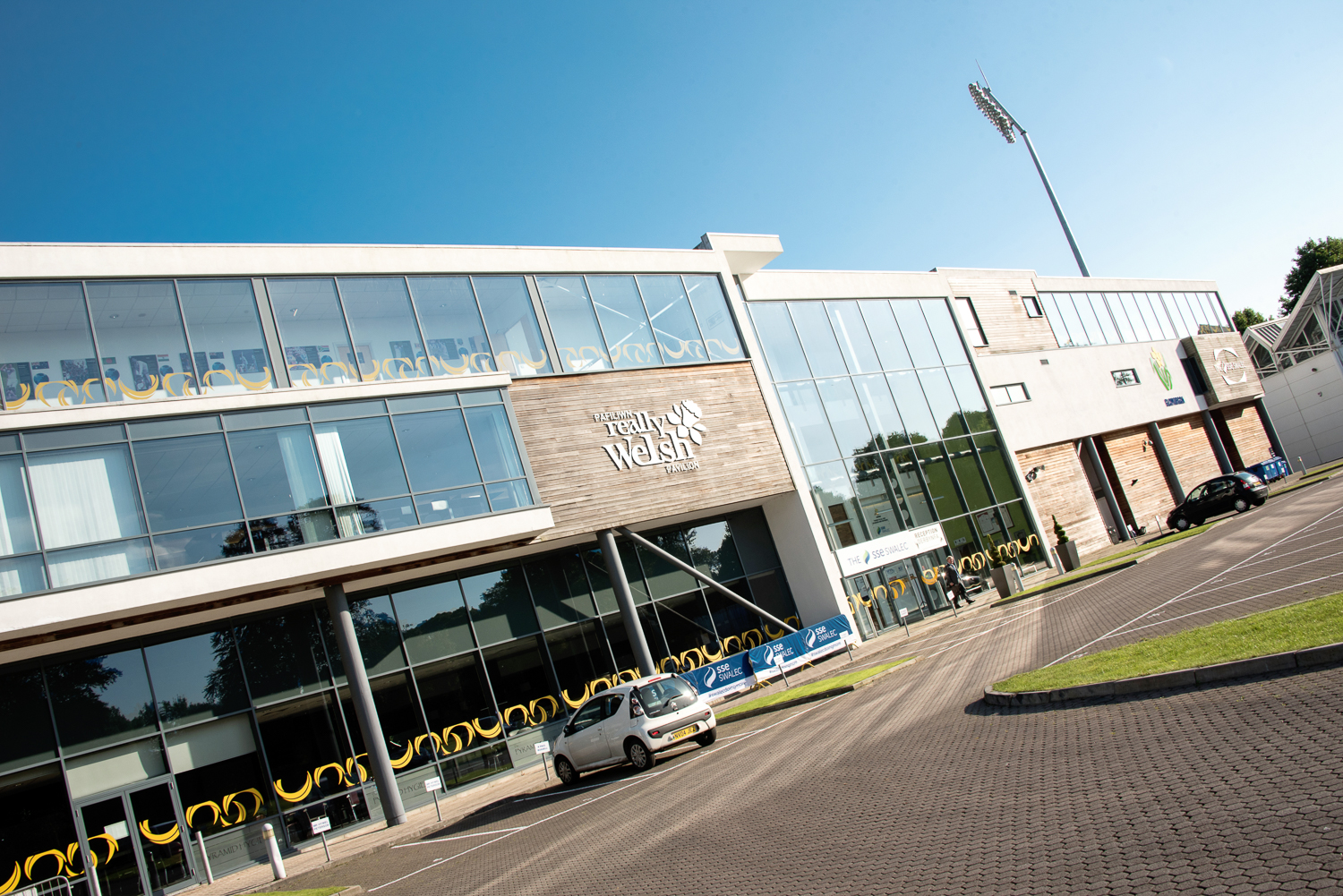 Swalec Stadium Branding Photography Cardiff
